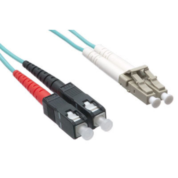 Axiom Manufacturing Axiom Lc/Sc Om4 Fiber Cable 2M LCSCOM4MD2M-AX
